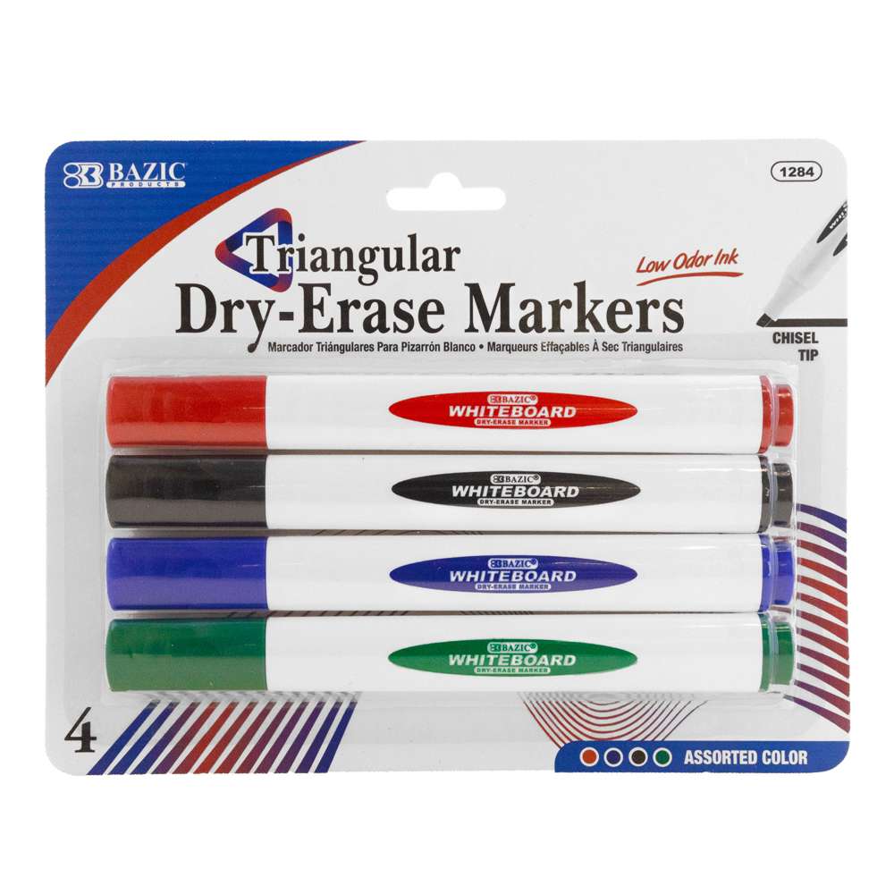 U Brands Medium Point Dry Erase Markers, Office Supplies, Assorted Pastel  Colors