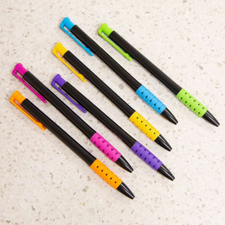 BAZIC G-Flex Assorted Color Oil-Gel Ink Pen w/ Cushion Grip (4/Pack) -  Bazicstore