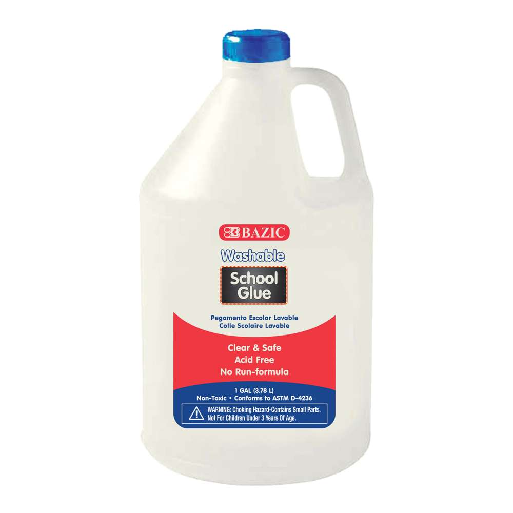 .com: Elmers Liquid School Glue, Premium Clear, Washable, 5 Gallon :  Home & Kitchen