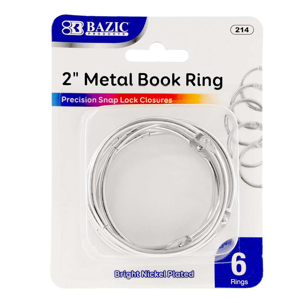 plastic rings - book rings - Popco