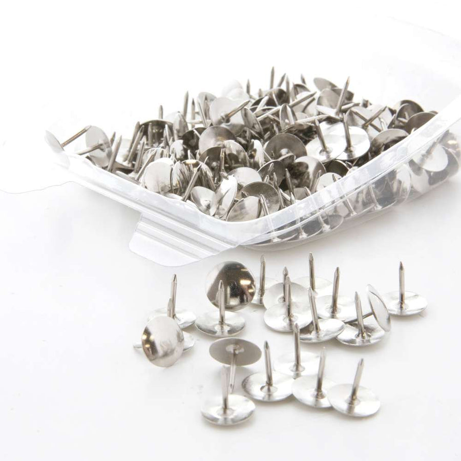 Silver Thumb Tacks by B2C® 150ct.