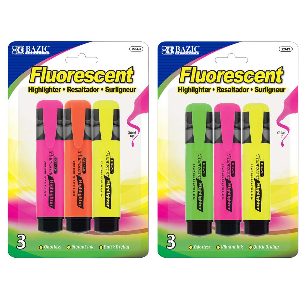 Scented Highlighters (12/3 packs) #2314 (A-72)
