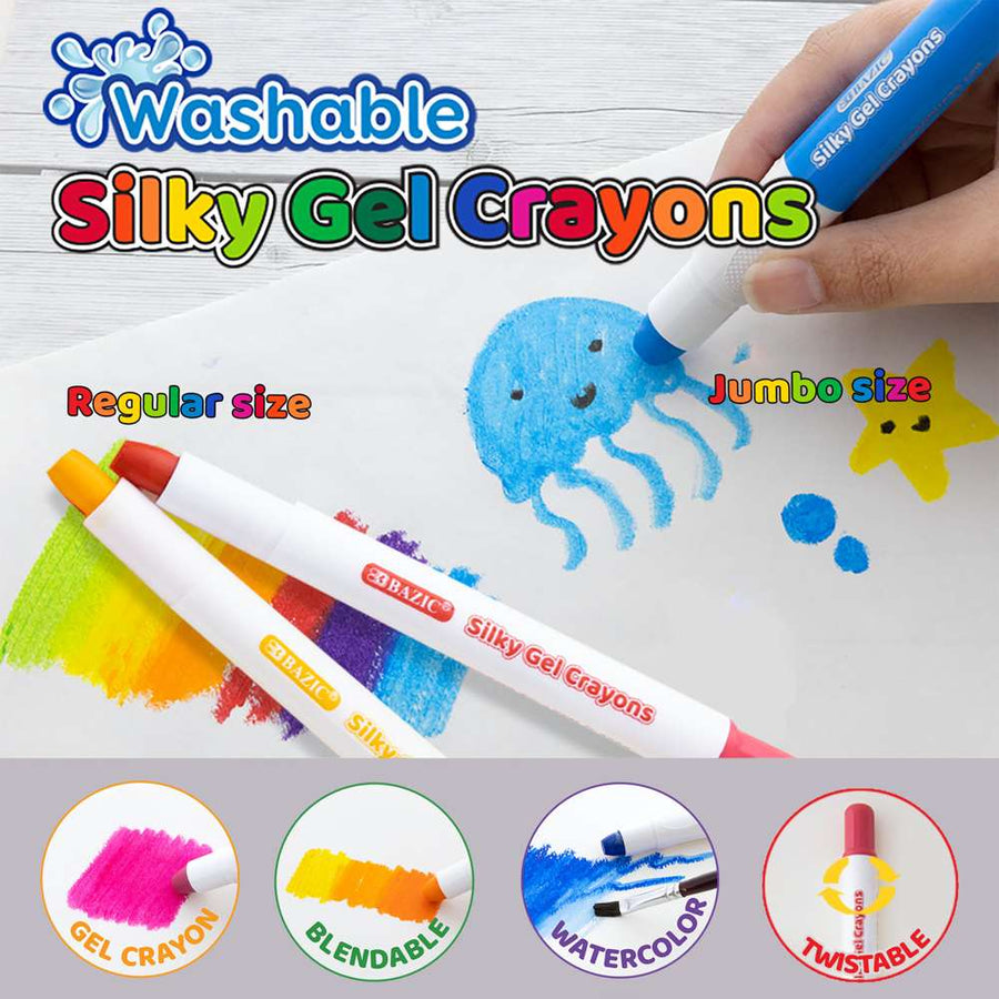 BebeBata-Silky Washable Crayons (12 Colors) – The Clean Room PH