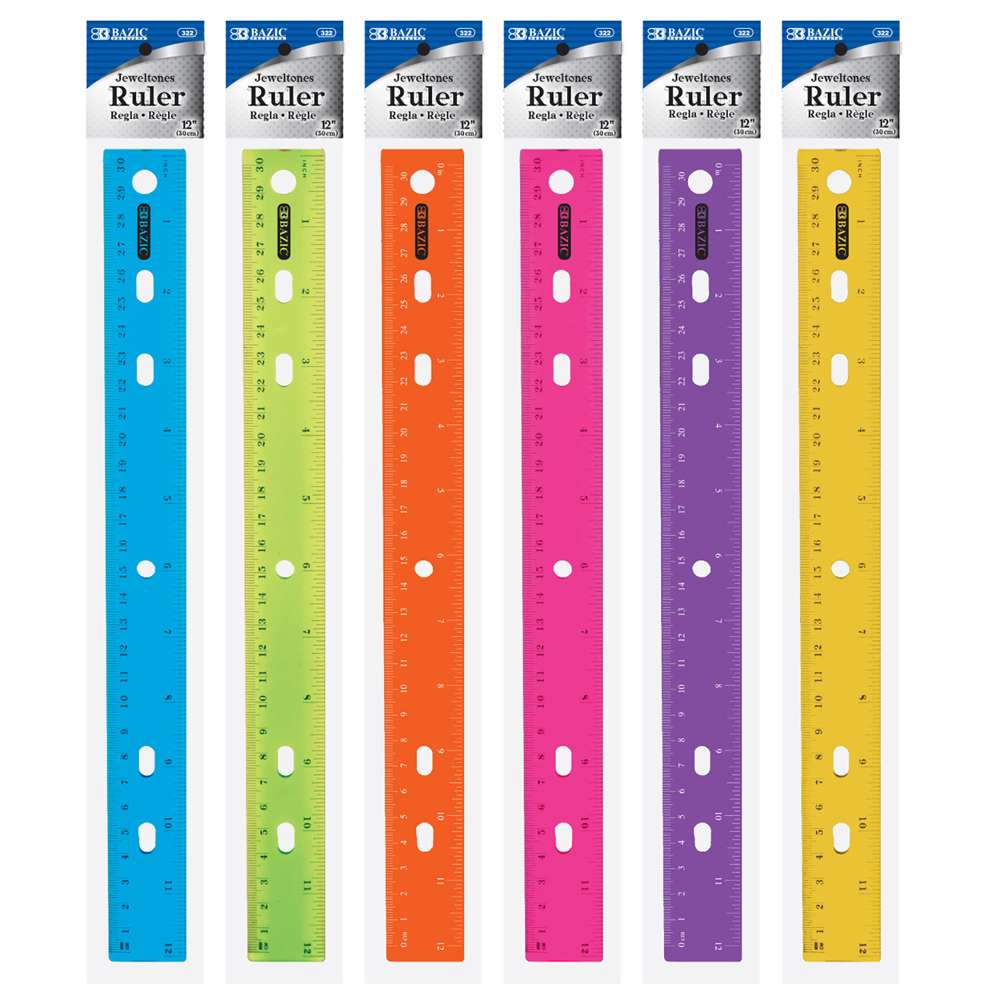 Helix Flexible Ruler 15cm Assorted Colours