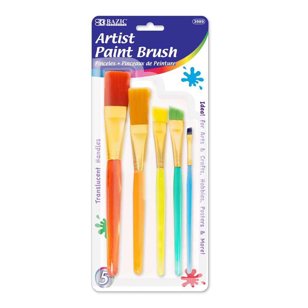 Kids Paint Brushes and Dabbers Assorted 25 Pack - Gompels - Care & Nursery  Supply Specialists