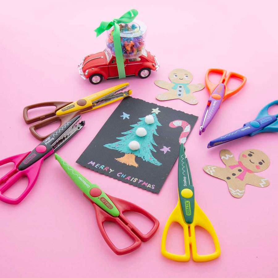 Scissors - Children's 5 Ptd - Asst. Colors - 1/Bg - CHL77505
