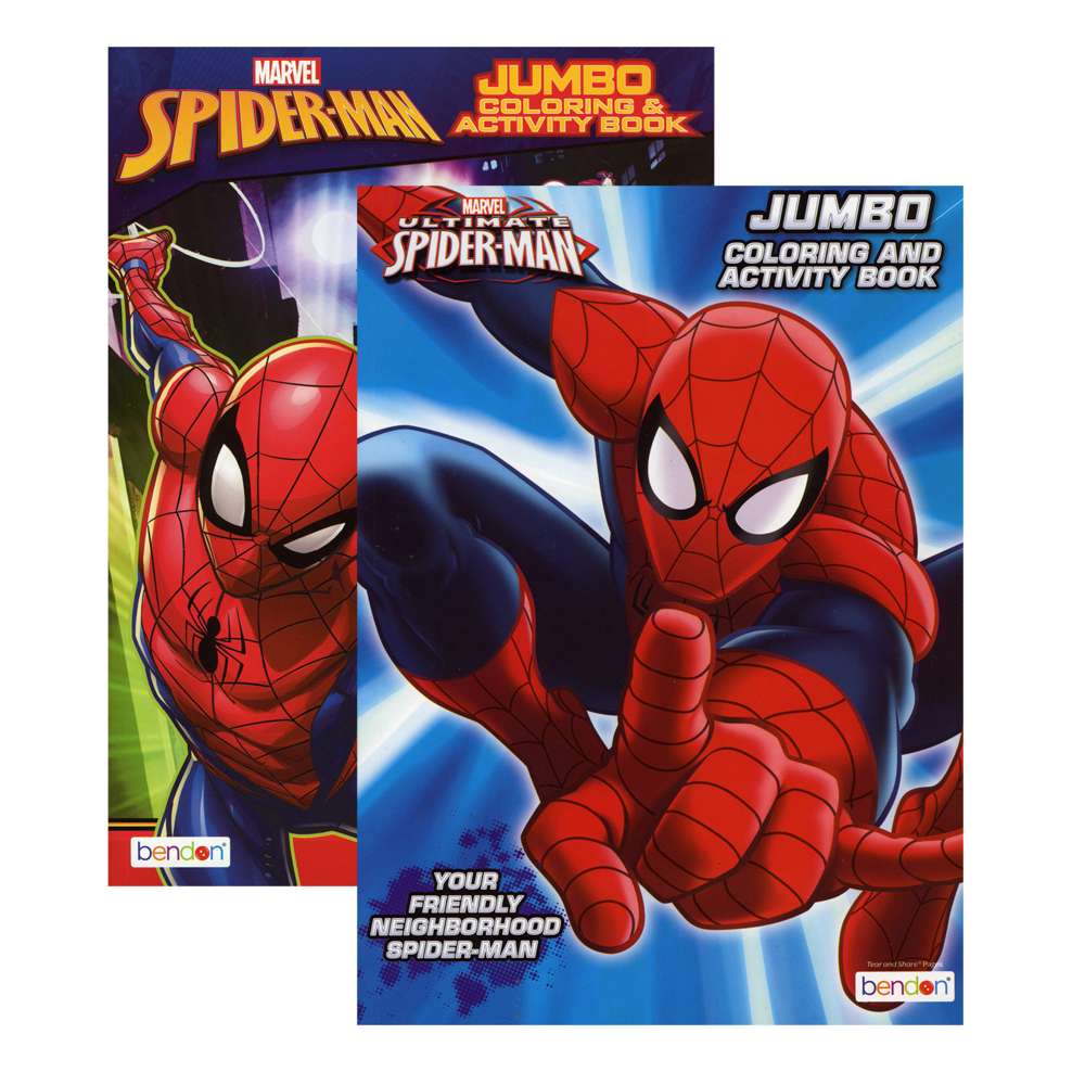 Download Spiderman Coloring Book Bazicstore