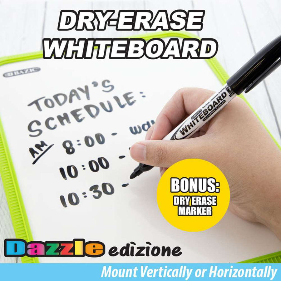 Unleash creativity with Bazic Reusable Dry Erase Pockets for kids! Watch  their writing skills soar as they learn and play. Easy to clean…