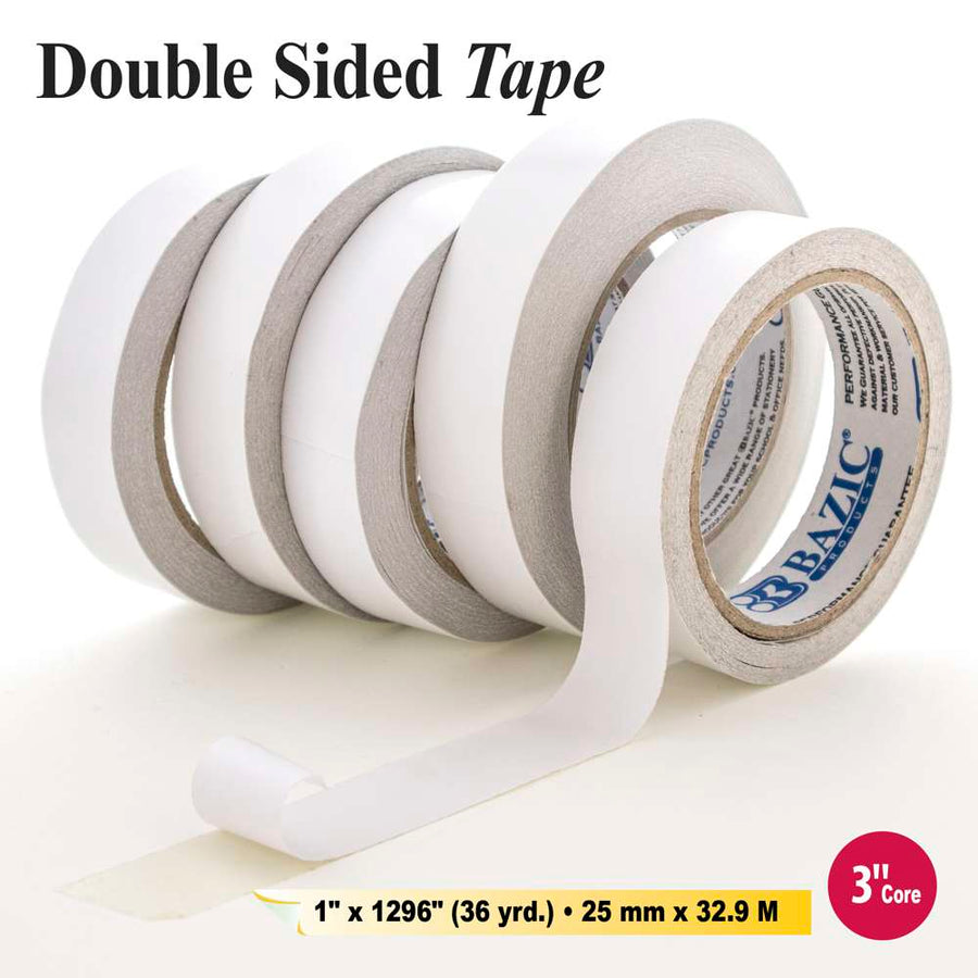 Bazic 1 x 200 Double Sided Foam Mounting Tape
