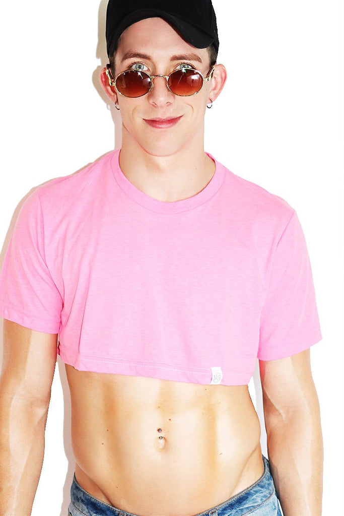 neon extreme crop top