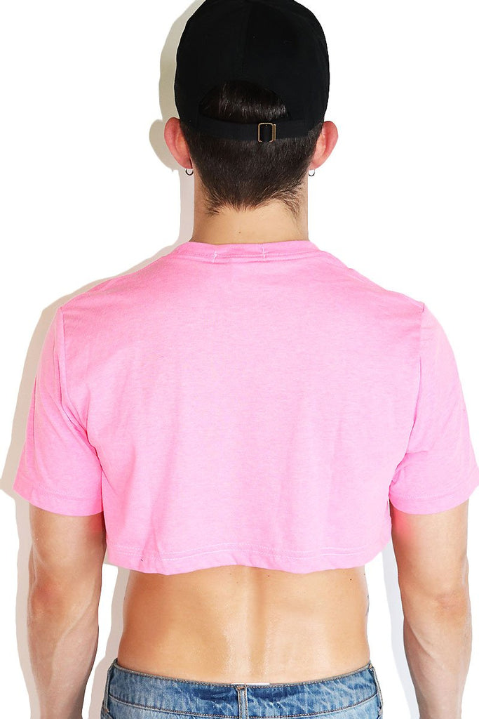 neon extreme crop top