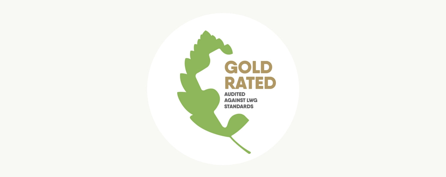 LWG-Gold rated and certified