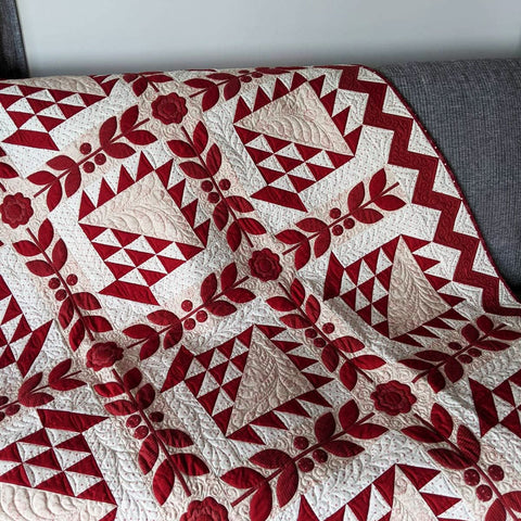 Bloomin Baskets Quilt | Sharon Keightley Quilts