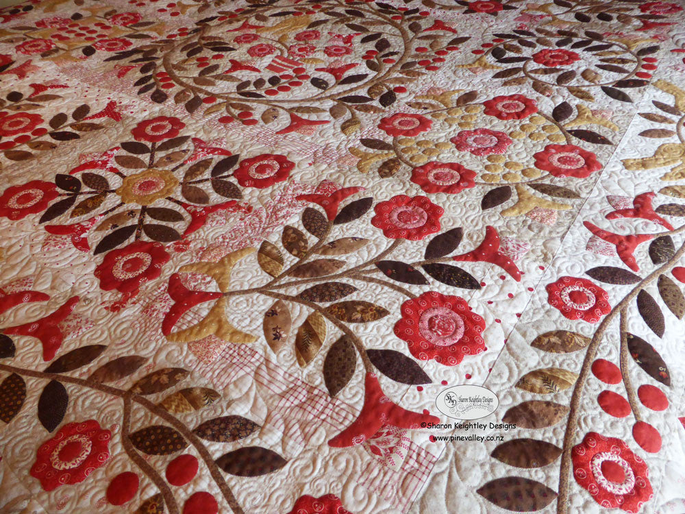 Winterwood Quilt Pattern BOM/ Pine Valley Quilts