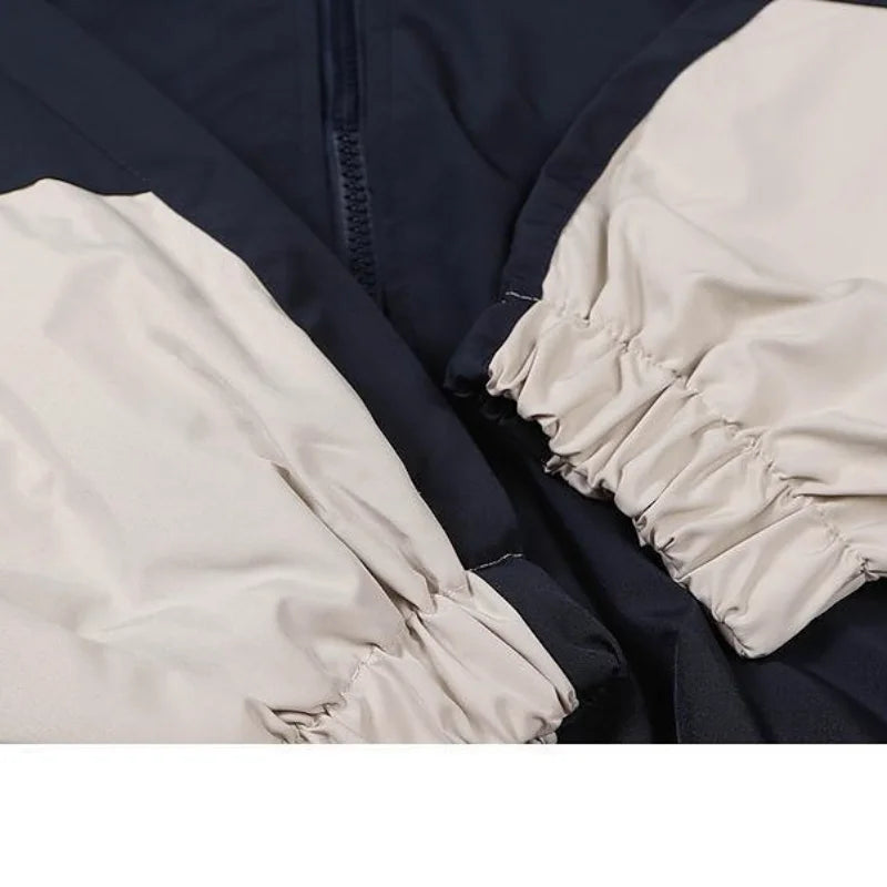 Korean Harajuku Zip Up Sweatshirt: Oversized Hip Hop Streetwear - Image 8