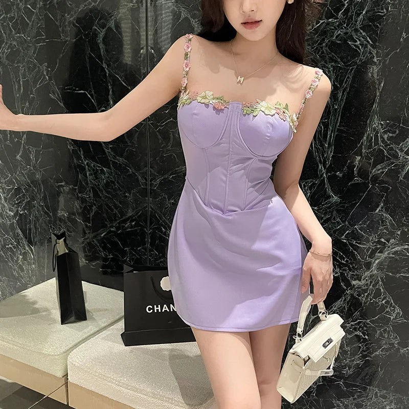 Embroidered Spring Long Dress: Small Fragrant Women's Fashion