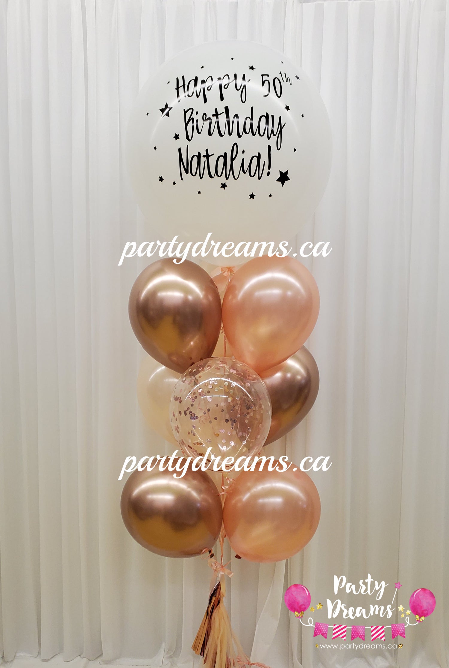 Giant Balloon Bunch Statement Earrings Hook or Clip On 