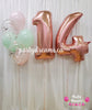 Simply Cute ~ Jumbo Number Birthday Balloon Bouquet Set #188