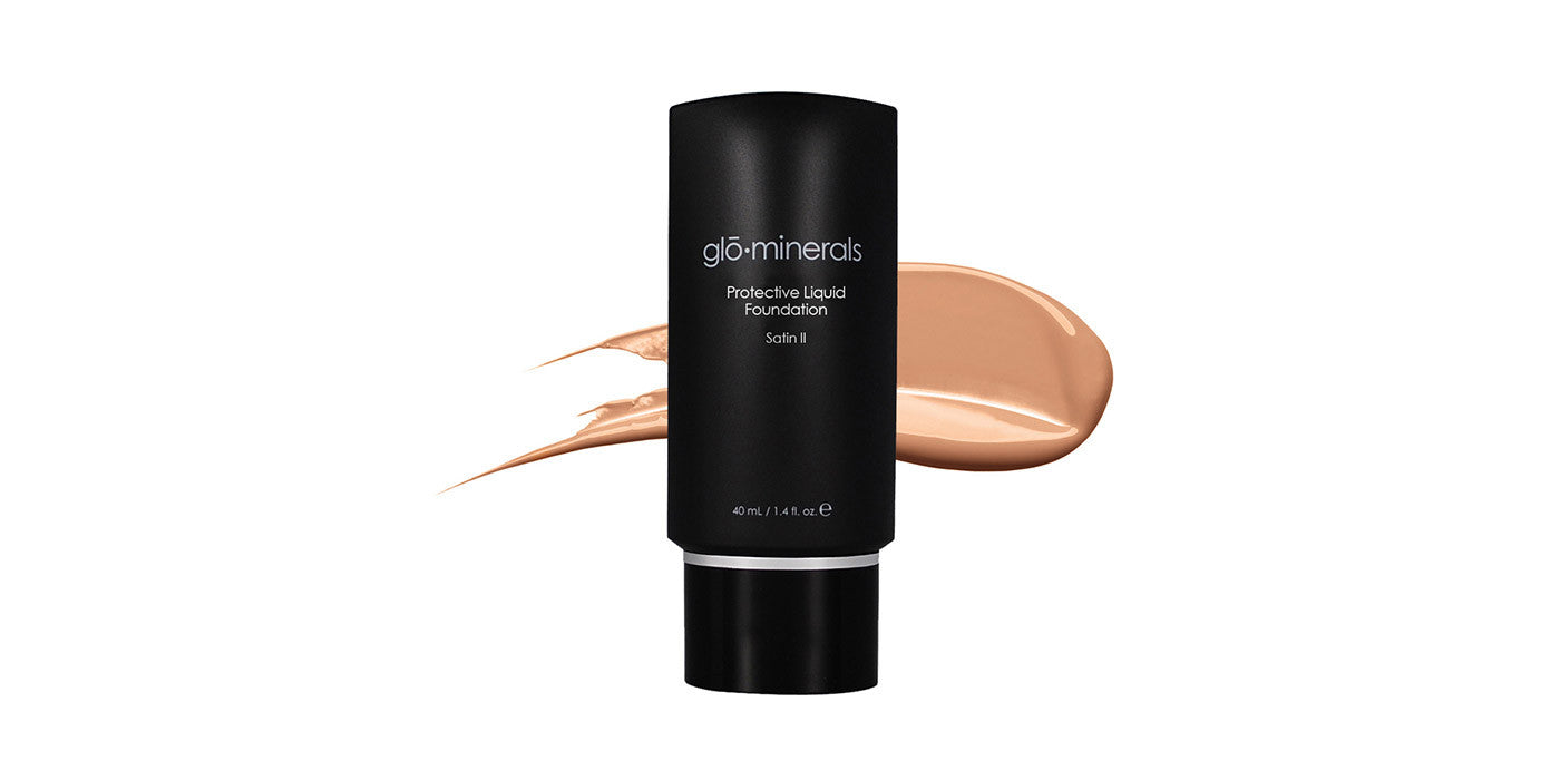 Glo Minerals Protective Liquid Foundation - Satin — Dermience