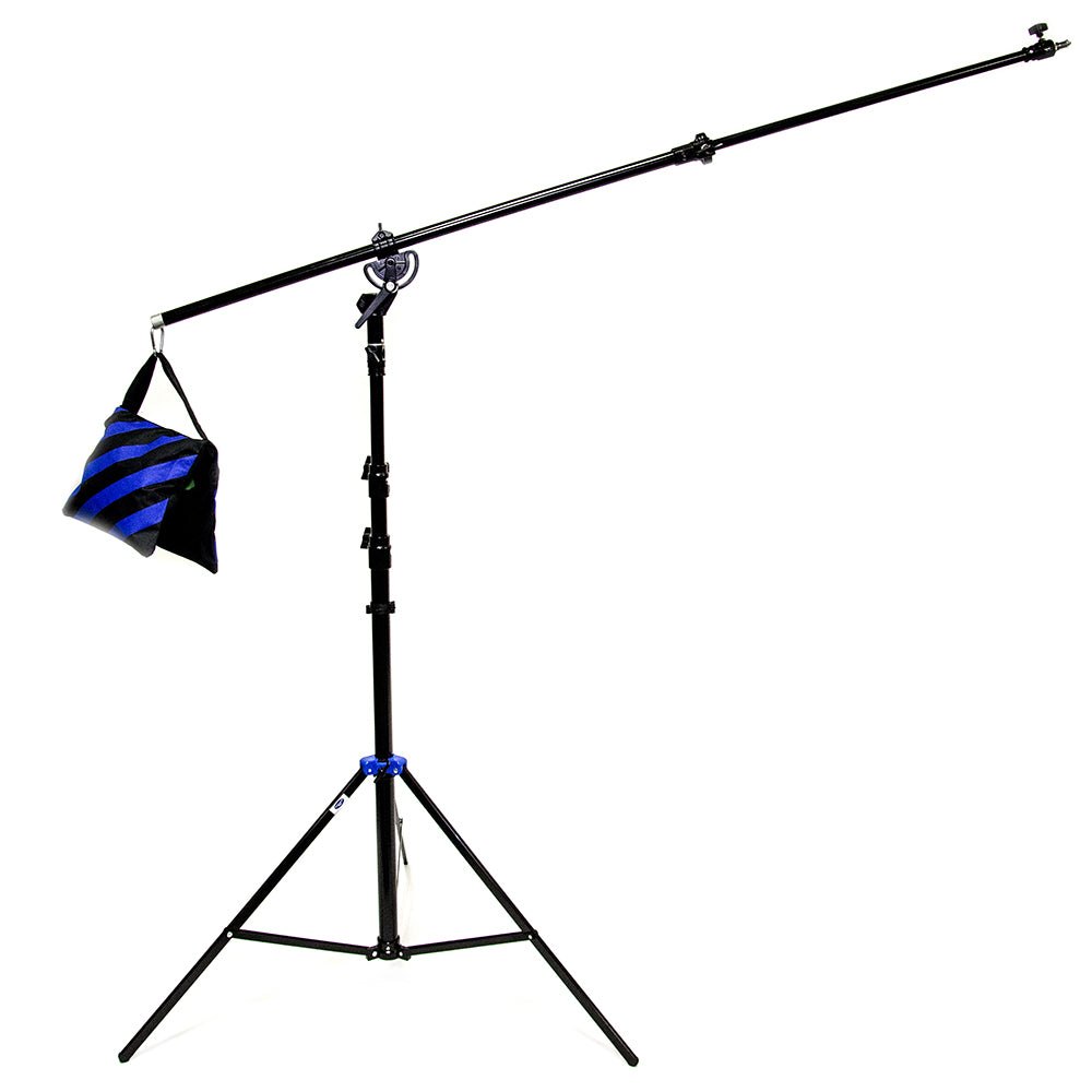 Studio Boom Arm Light Stand with Sandbag – Backdropsource Australia