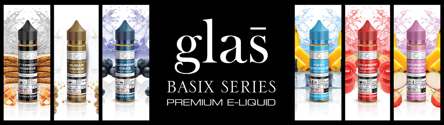 Glas Vapor | Basix Series | Pound Cake 60ML | Vapes and Clouds