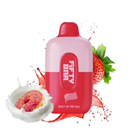 fifty bar strawberry cereal donut milk