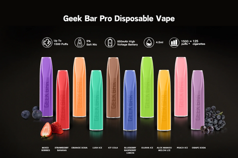 geek bar pro disposable vape