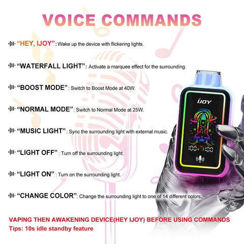 ijoy uranus 25000 voice commands