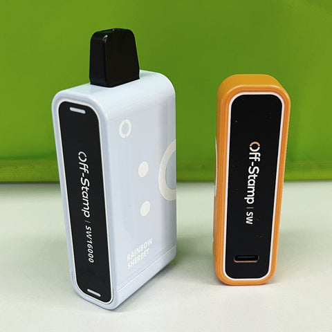 off stamp sw16000 disposable vape reusable battery