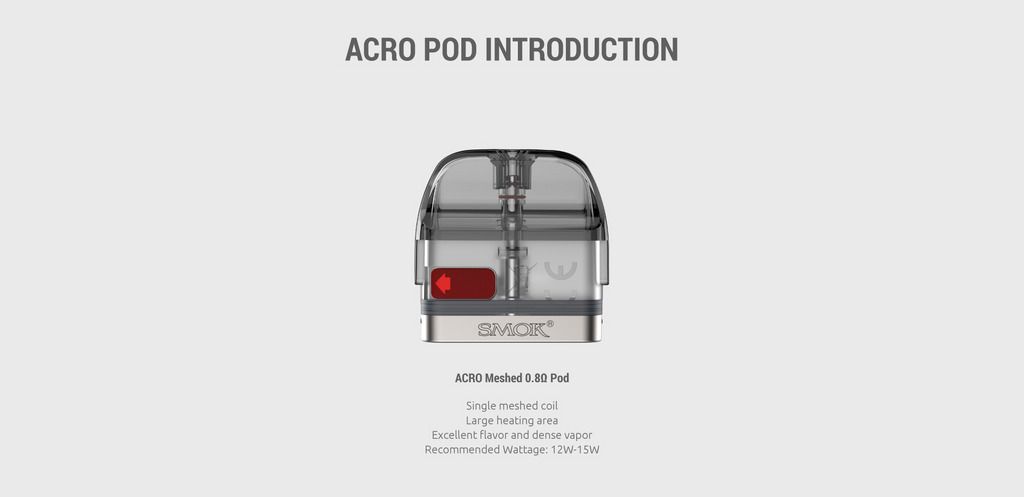 Smok Acro Kit (CRC) - Foggy Gorilla Vape Shop