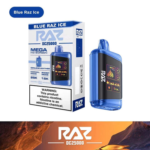 raz dc25000 blue raz ice