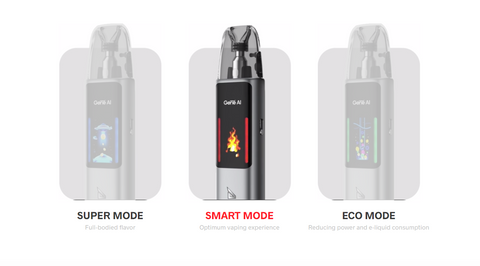 Different modes of Voopoo Argus G2 pod kit