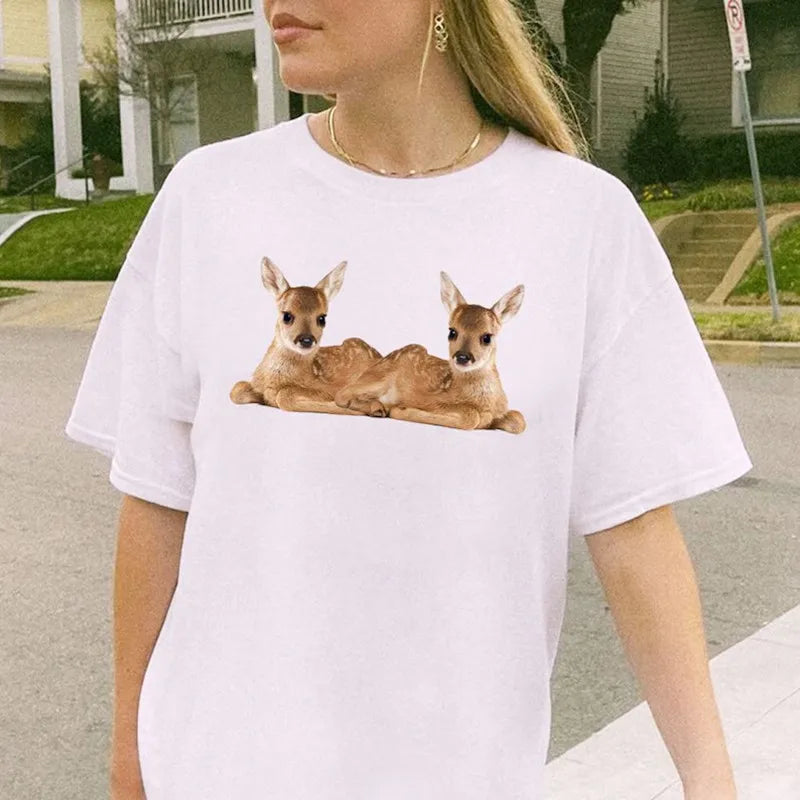 Gothic Print Crop Tops for Women - Short Sleeve Baby Tees - Image 3