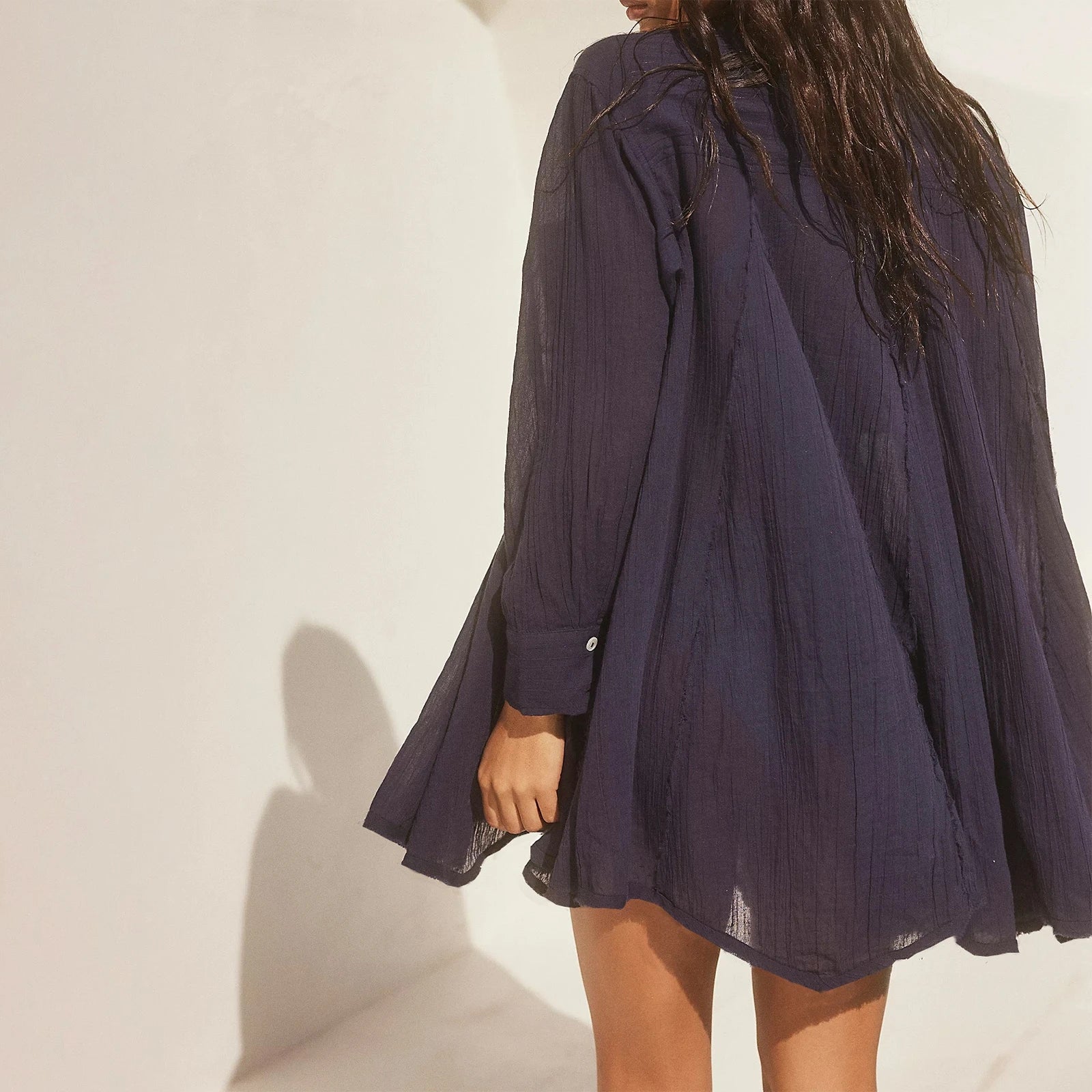 Spring Summer Women's Sun Protection Shirt Dress Cover-Up - Image 5