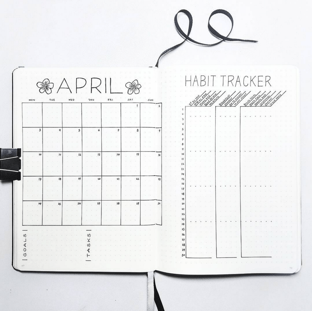 Monthly Logs Bullet Journal