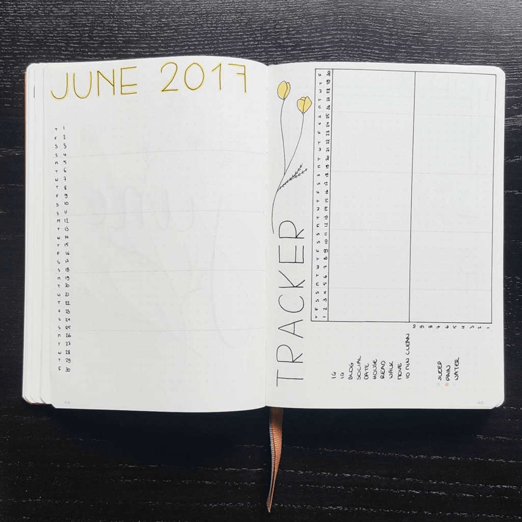 Bujo Basics: Monthly Log and Some Layout Ideas — Rediscover Analog