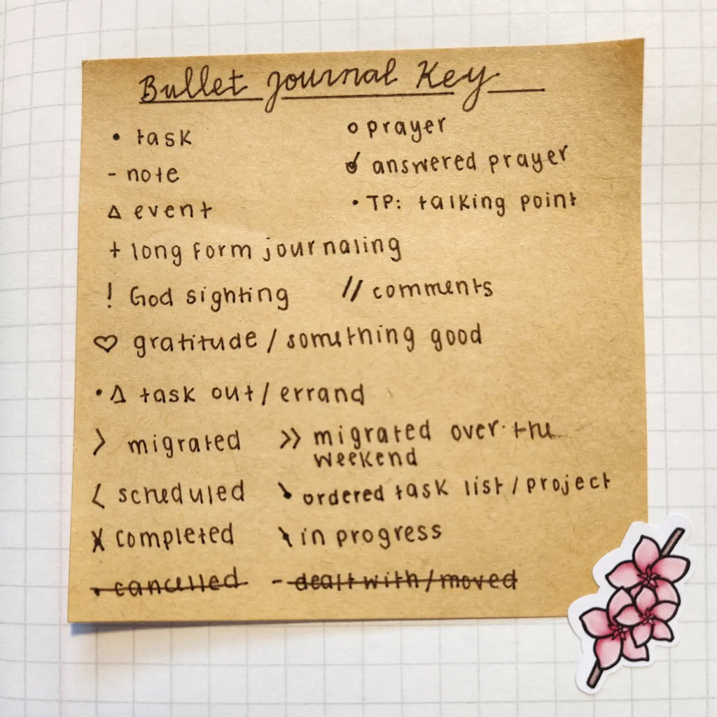 Using Bullet Journaling to Make the Most of Notetaking
