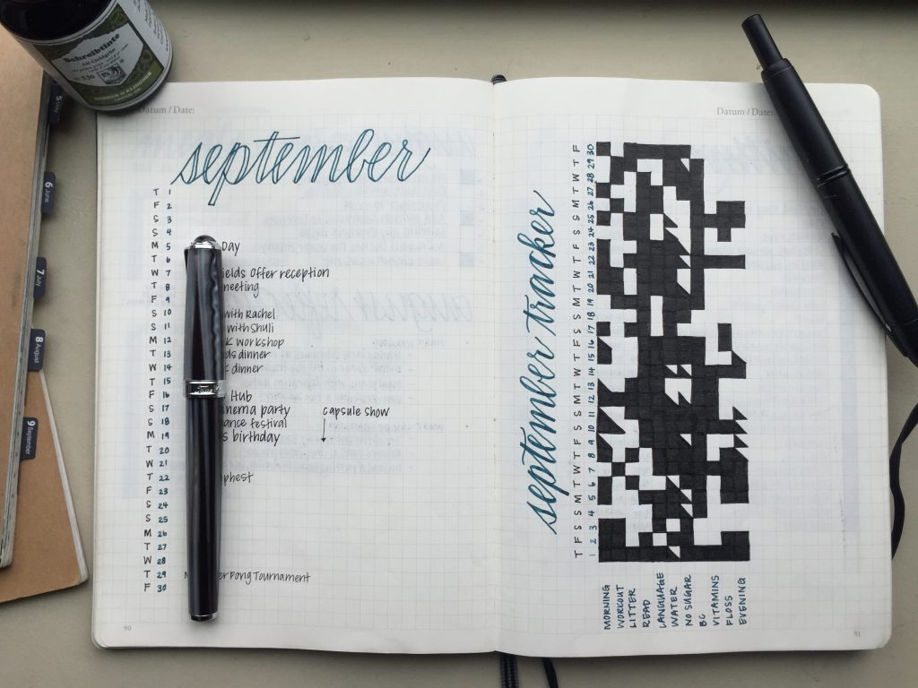 BuJo Show and Tell With @mightierthan - Bullet Journal