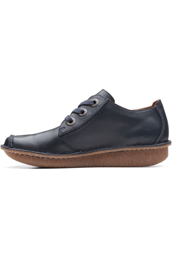 Clarks Womens Funny Dream Navy - Shoes