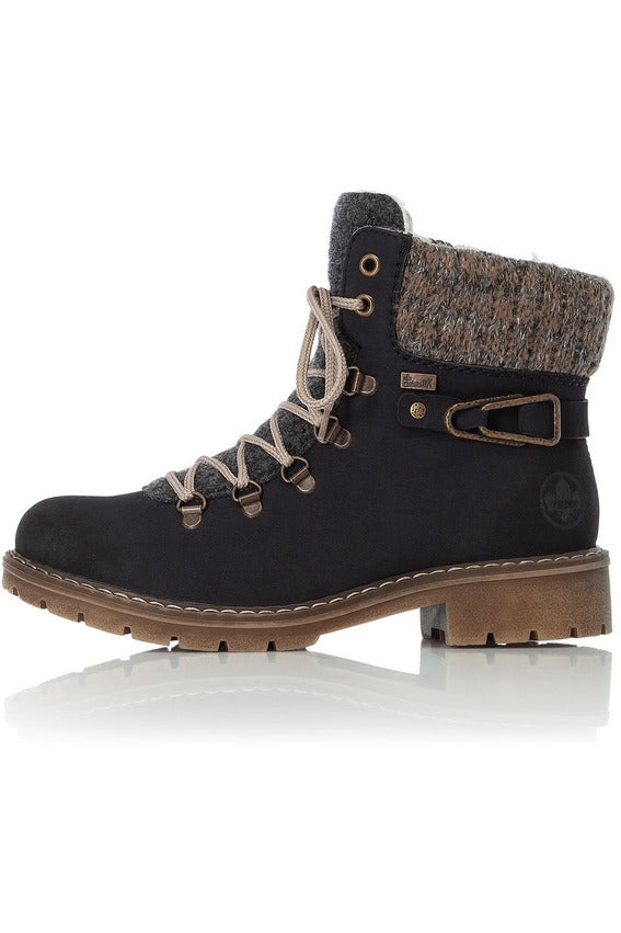 Water Resistant boot Y9131 Blue 14 at Shoes