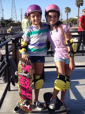 Taylor and Eli Skating at the New Vans Skatepark in Huntington Beach Opening day.