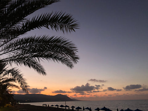 Cyprus BBQ - Cyprus Latchi Beach sunset