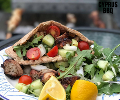 Belly Pork Souvlaki kebab