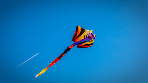 Flying a Kite in Cyprus on Clean Monday