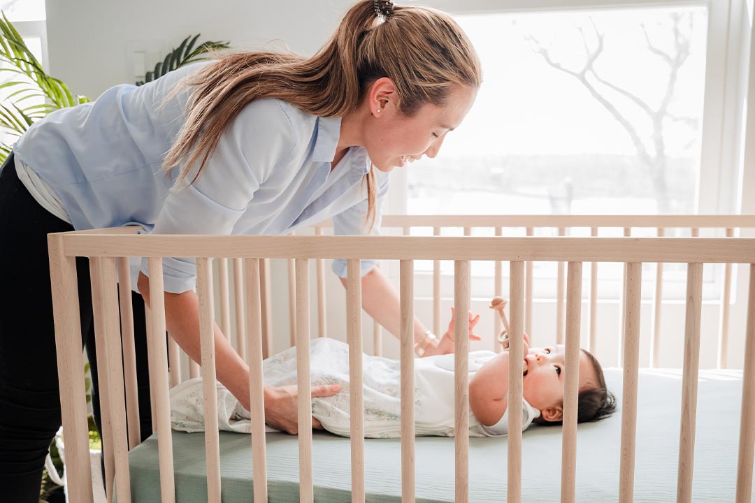 baby rolling over in sleep