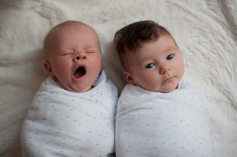 Two babies ready for their nap