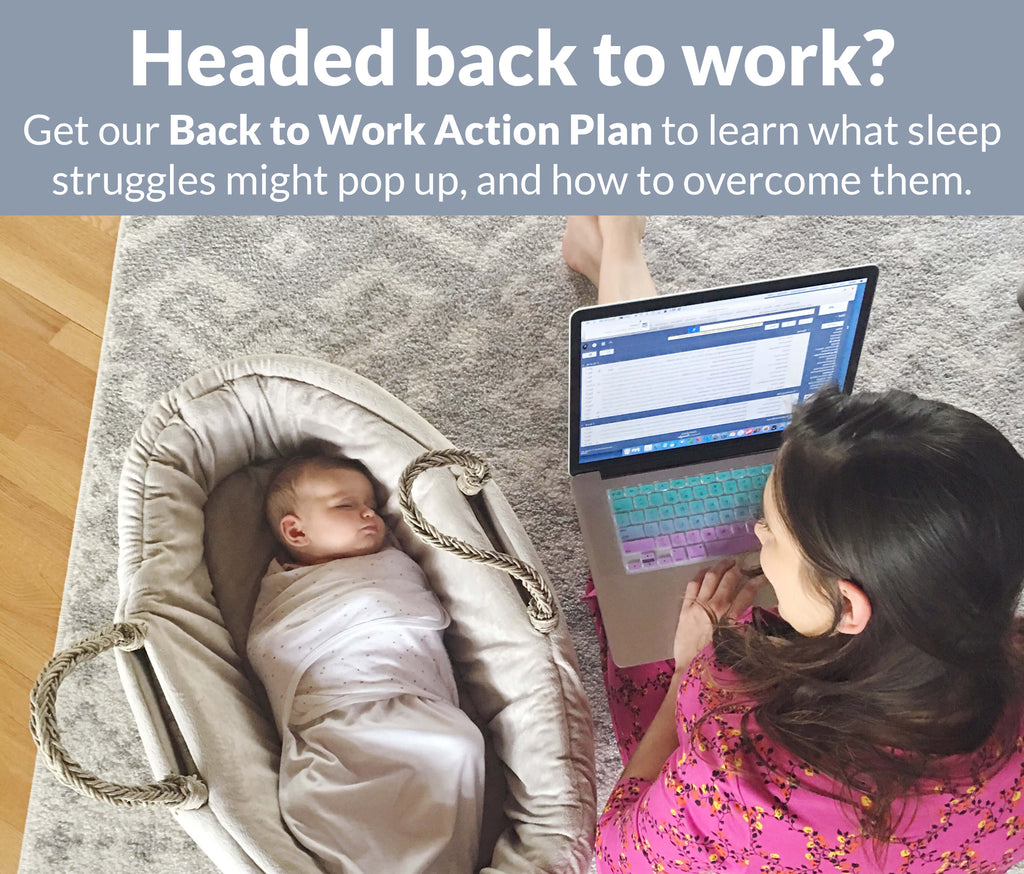 Headed back to work? Get our Back to Work Action Plan to learn what sleep struggles might pop up, and how to overcome them.