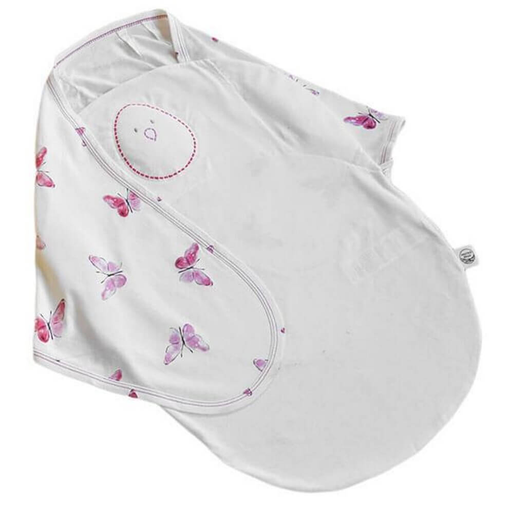 Nested Bean Zen Swaddle Premier (0-6 Months)(blushing Butterflies)