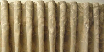 Pleated Curtain Styles To Use On Curtain Tracks Curtain Rod