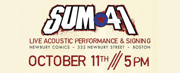 Sum 41 Live Performance & Autographed Signing